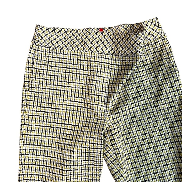 Spanx The Perfect Pant Kick Flare Dijon Jacquard Houndstooth Plaid XL - Picture 6 of 12